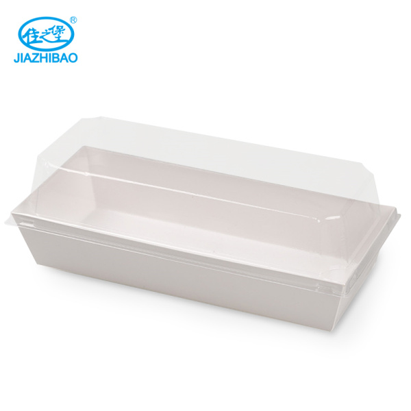 秦皇岛佳之堡 长方形带盖西点盒（白卡）JX-012