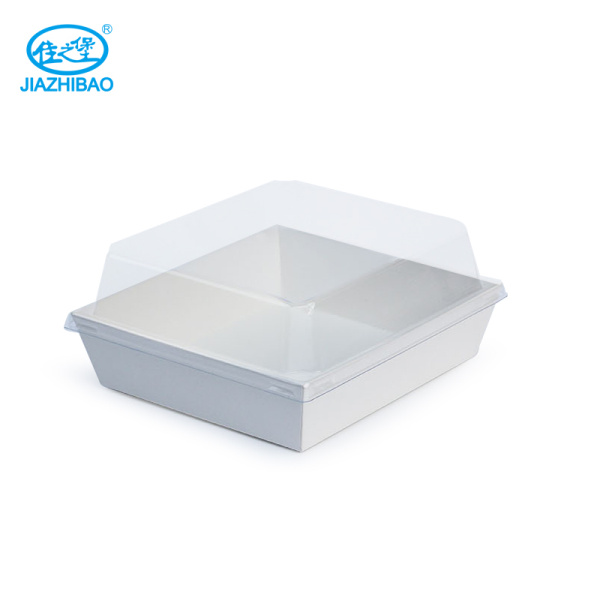 秦皇岛佳之堡 方形带盖西点盒（白卡）JX-011